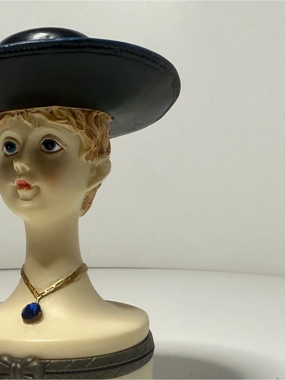 Decorative Lady Bust Jewelry trinket